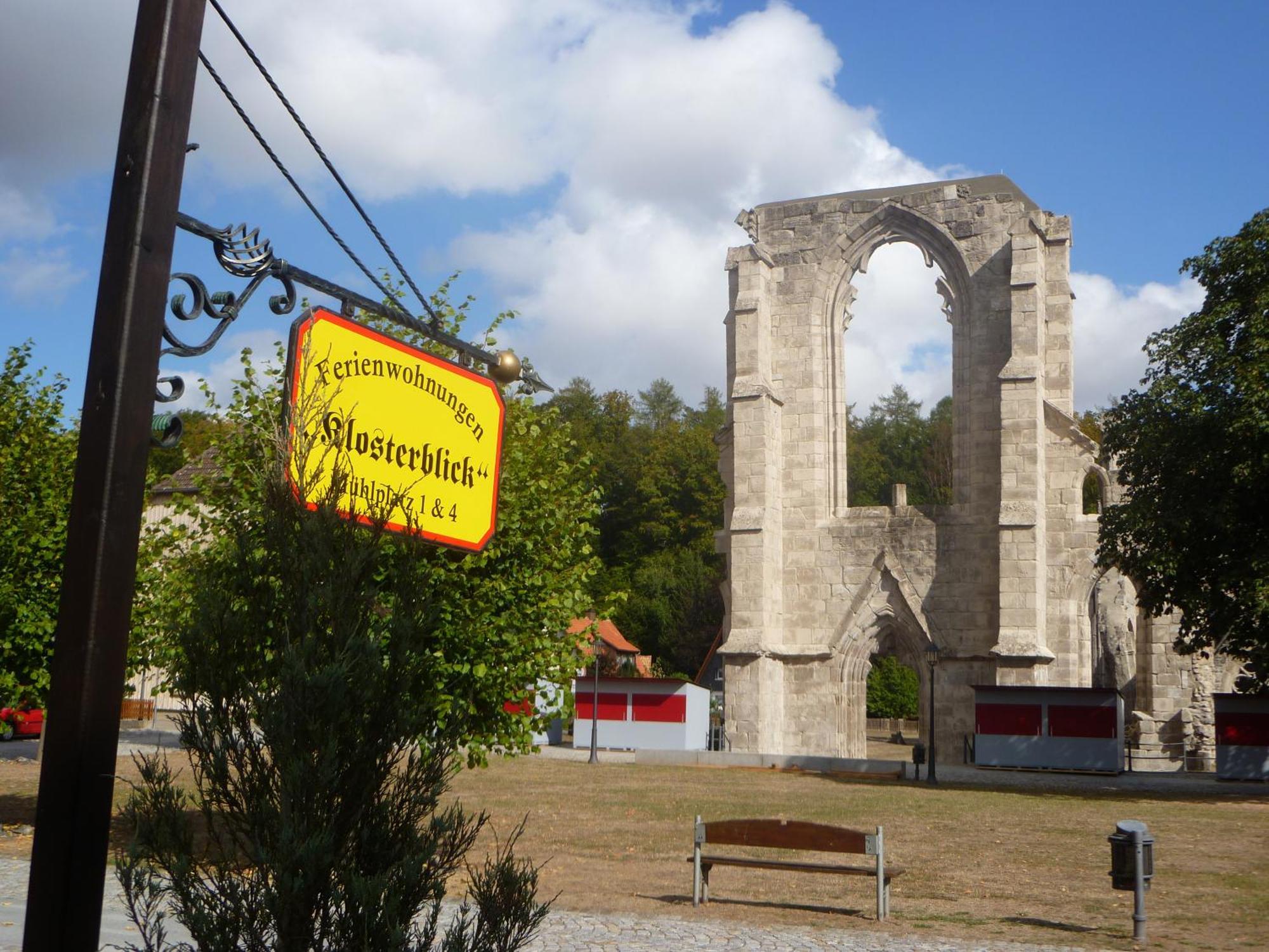 Ferienwohnungen Klosterblick Walkenried Esterno foto