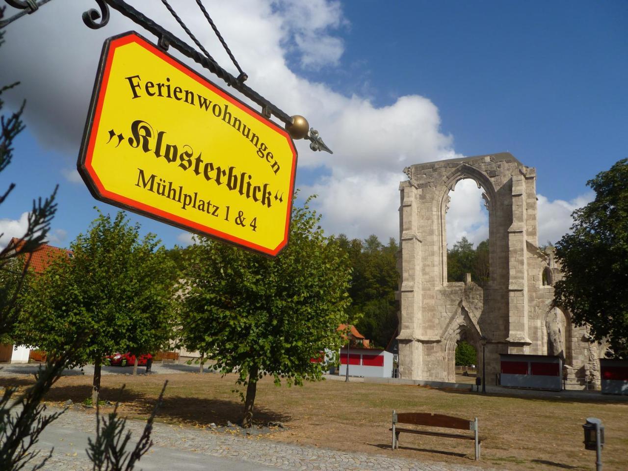 Ferienwohnungen Klosterblick Walkenried Esterno foto